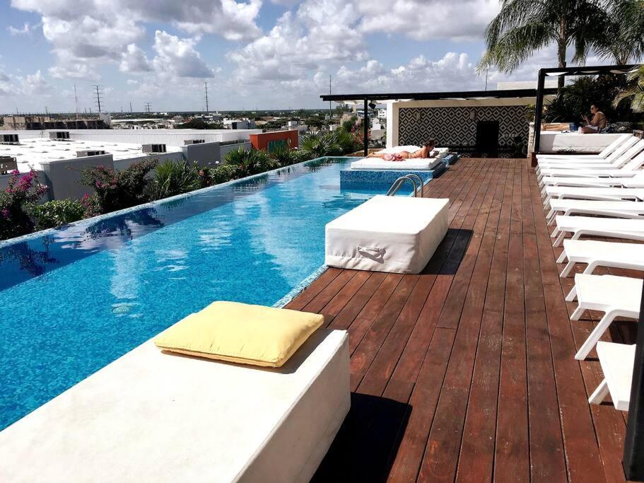 Your Exclusive Studio In The City - Top Amenities & Services For Free!! Playa del Carmen Kültér fotó