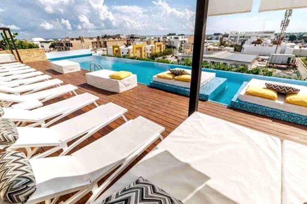 Your Exclusive Studio In The City - Top Amenities & Services For Free!! Playa del Carmen Kültér fotó